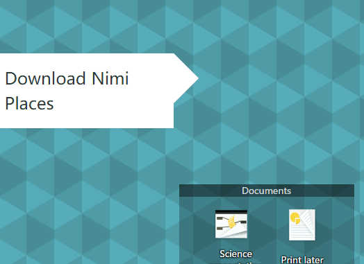 Nime Places,电脑桌面整理软件